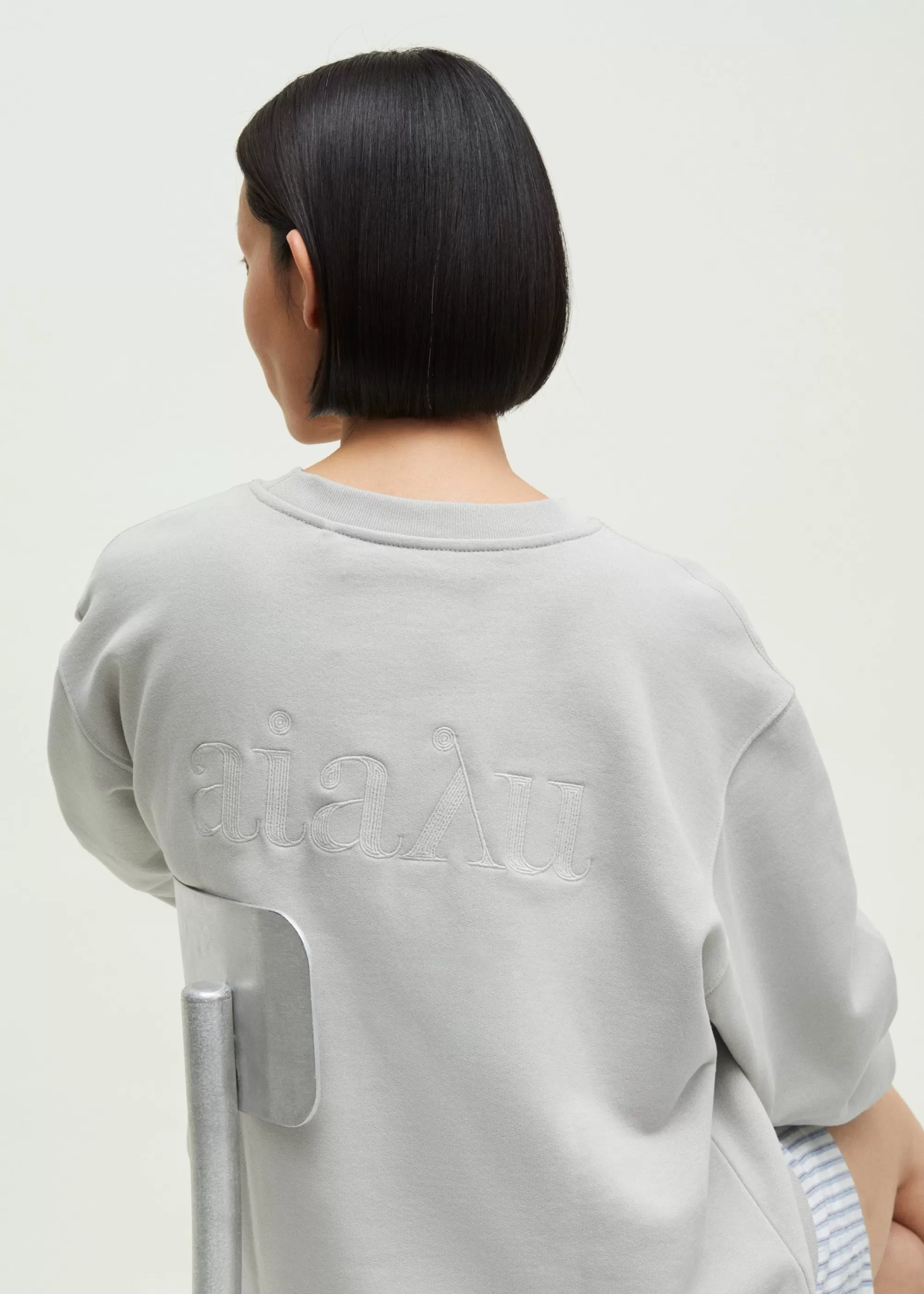 Aiayu Bluser^circular sweatshirt Grey