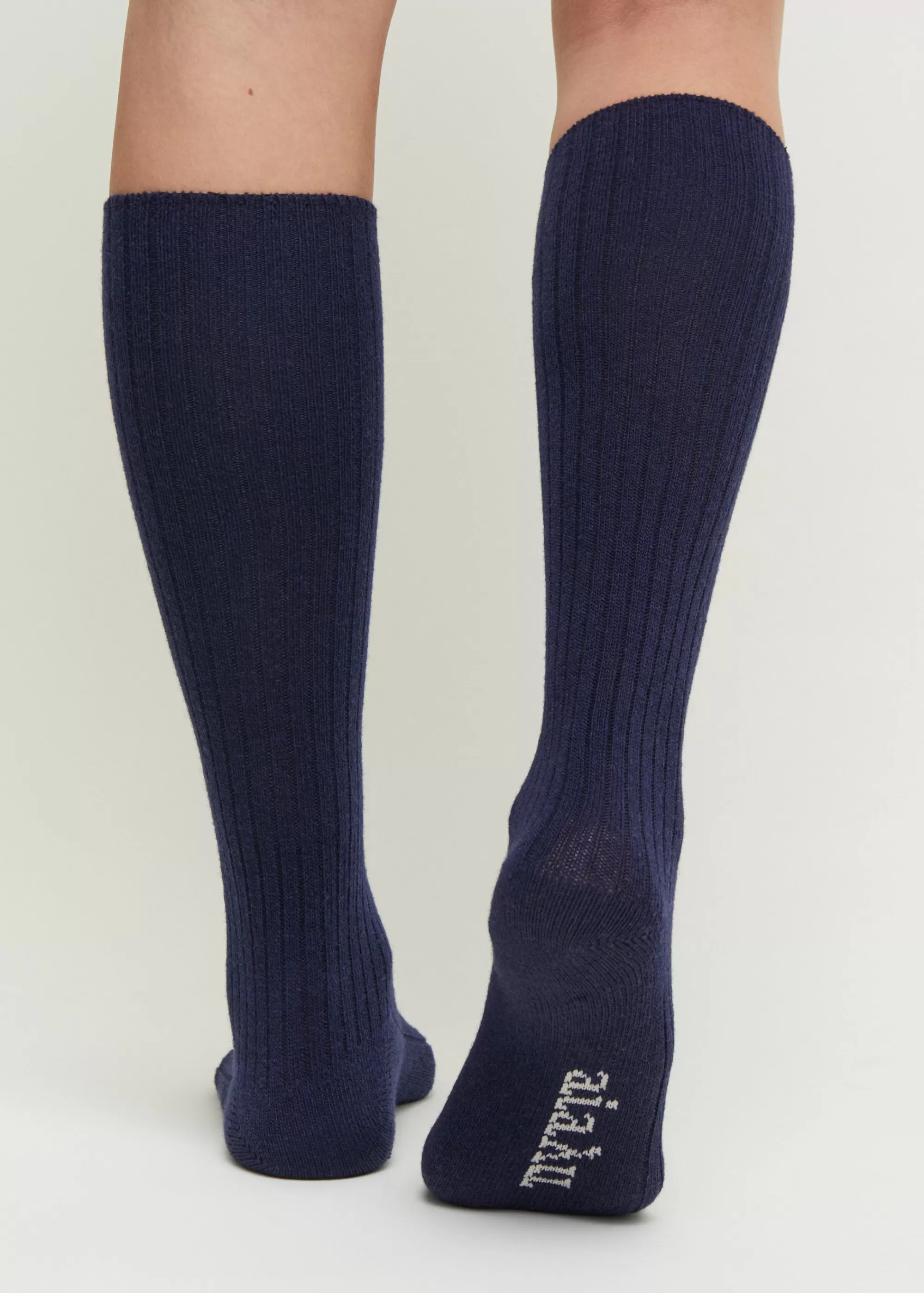 Aiayu Strømper^Cashmere knee socks Navy