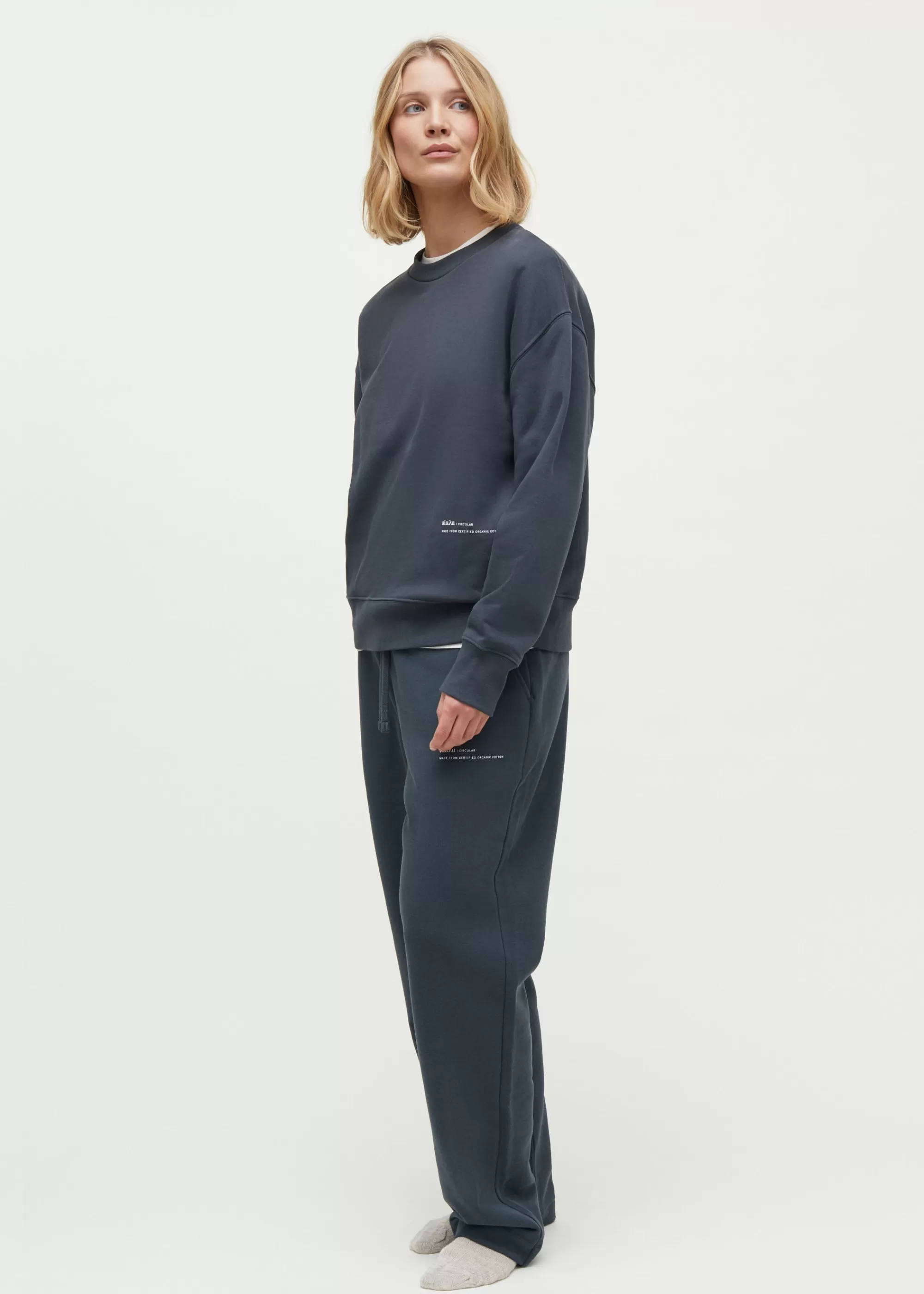 Aiayu Bluser^Circular sweatshirt WildOcean