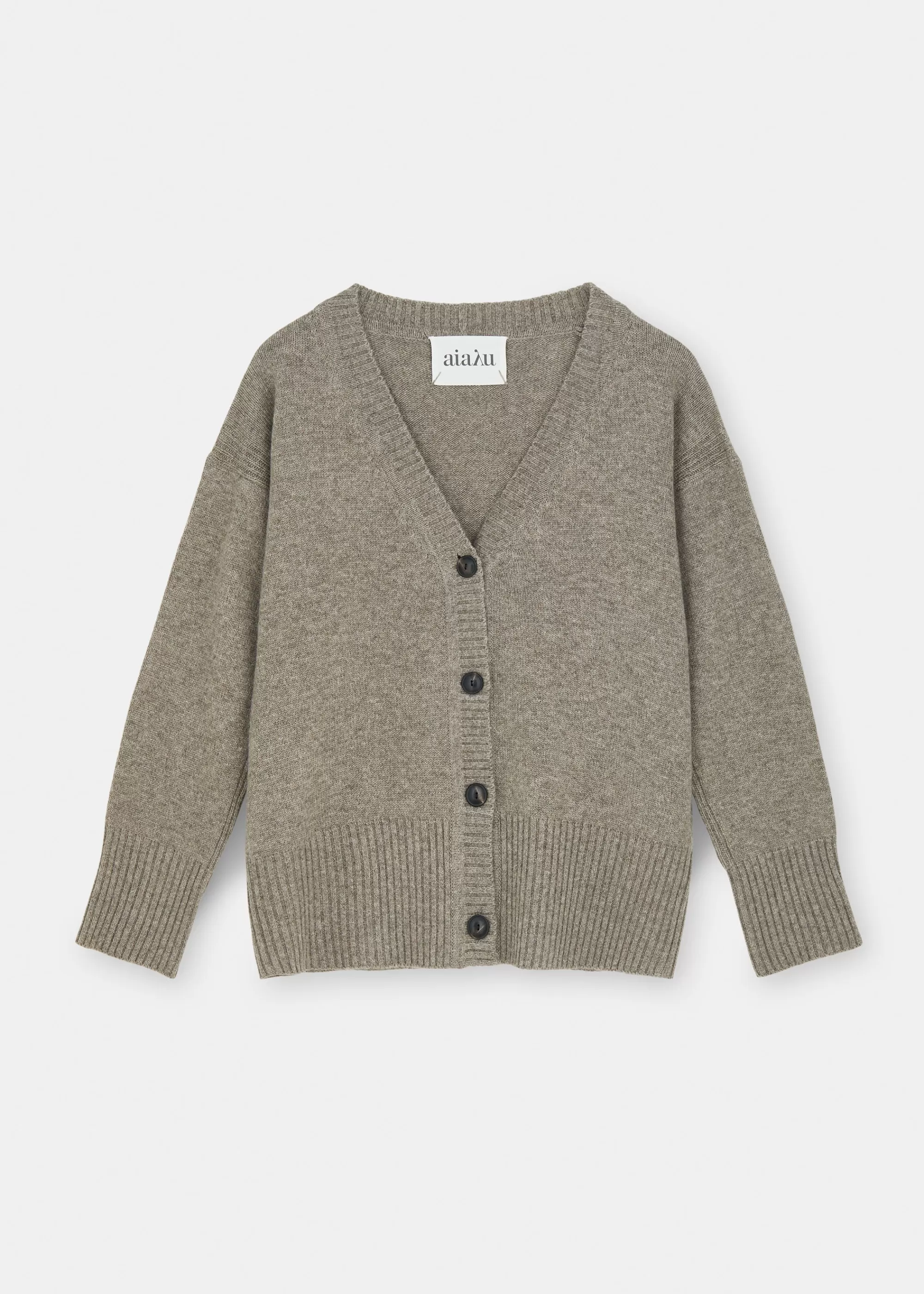 Aiayu Cardigans | Strik^Frank yak cardigan PureSoil