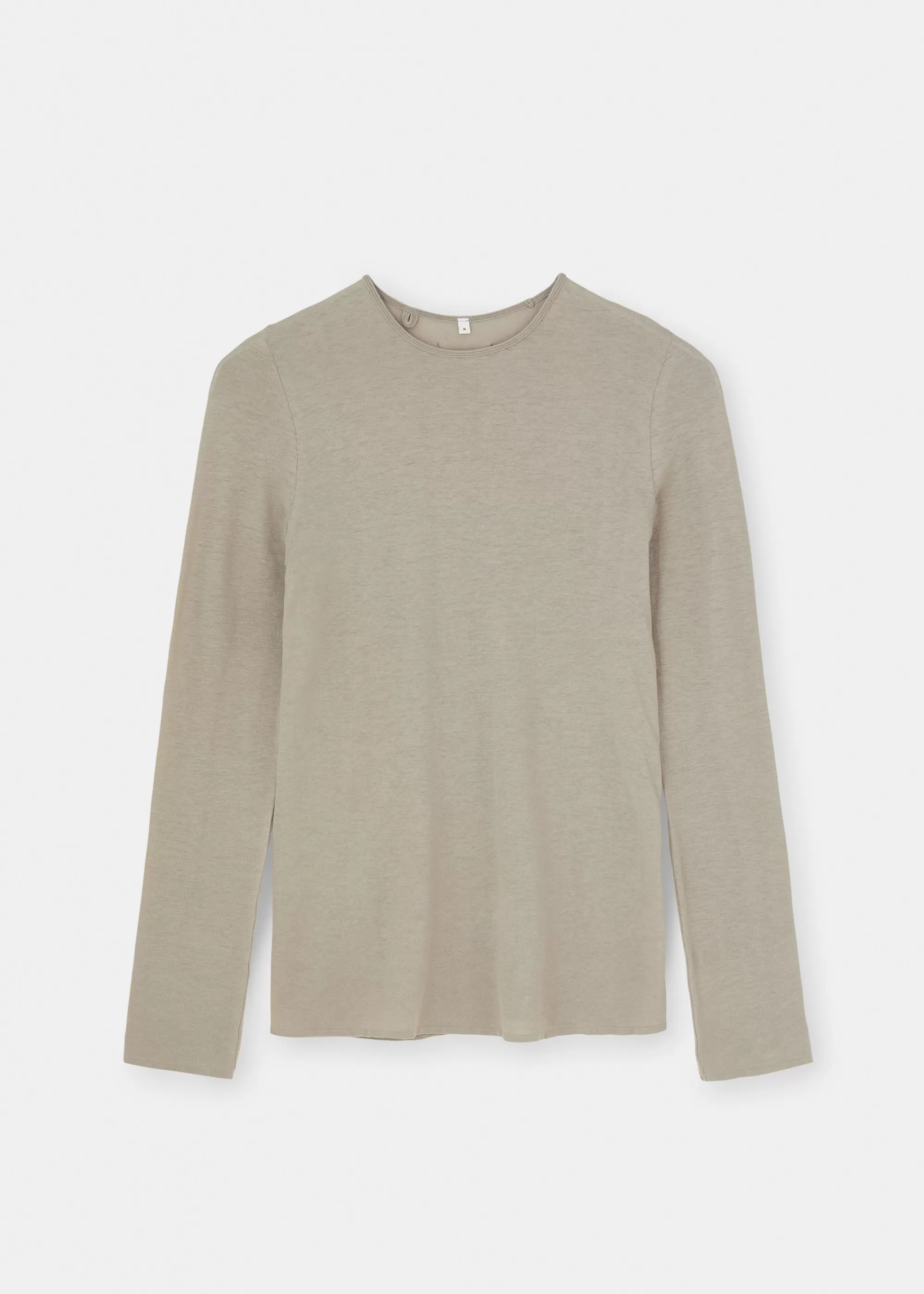 Aiayu Bluser^Gentle cashmere long sleeve Grey