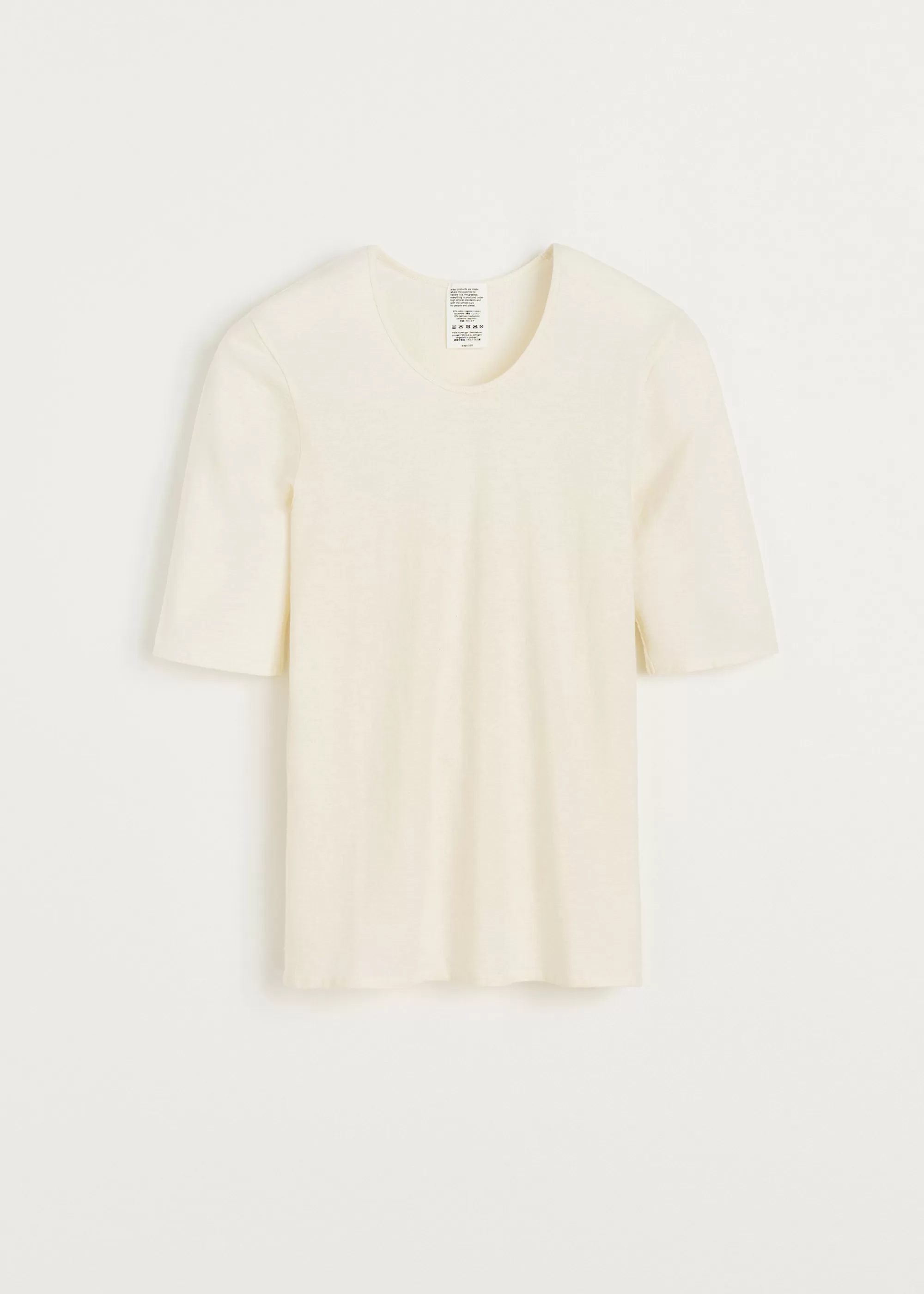 Aiayu T-shirts & Tops^Gentle cashmere tee PureEcru