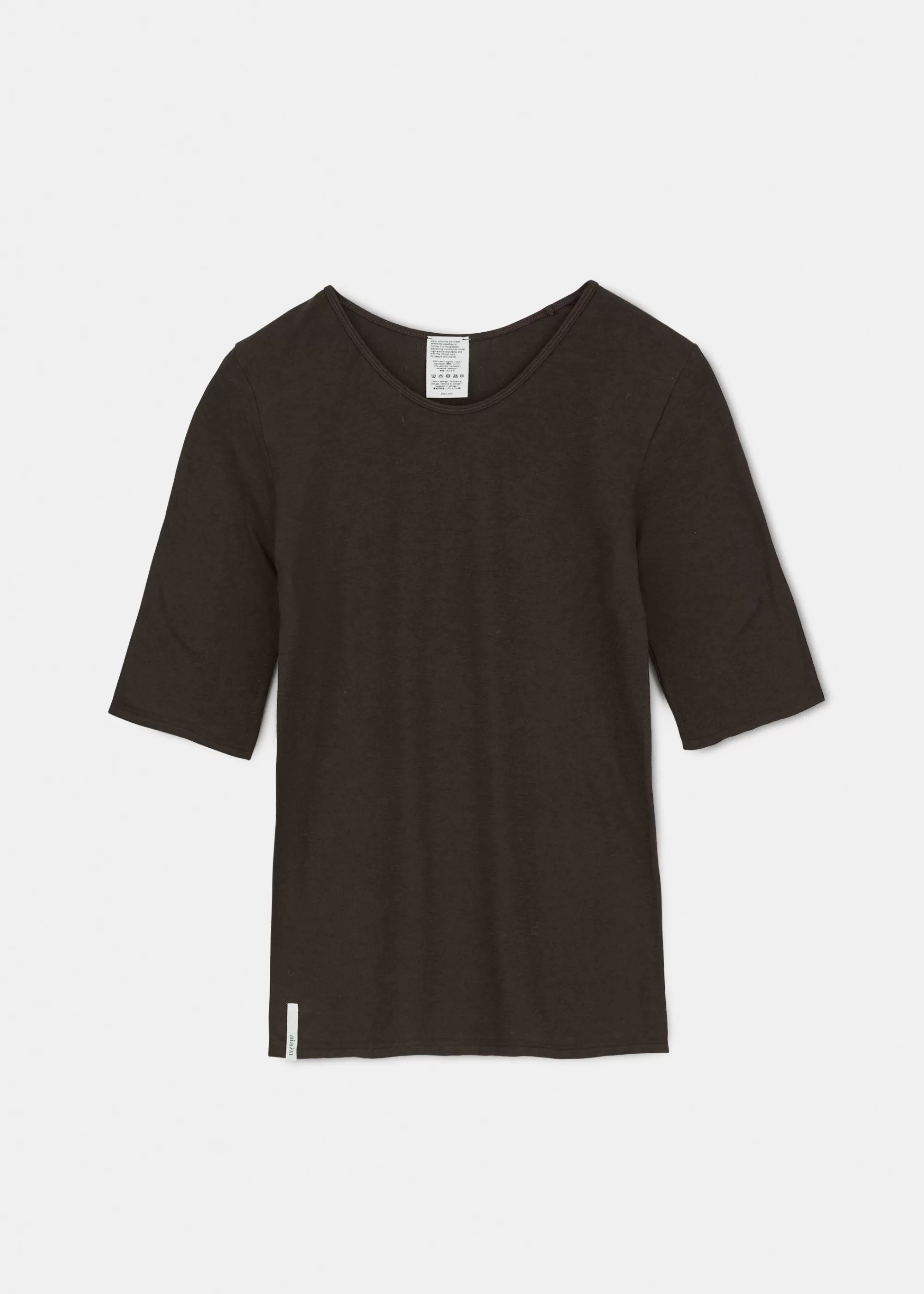 Aiayu T-shirts & Tops^Gentle cashmere tee DarkBrown