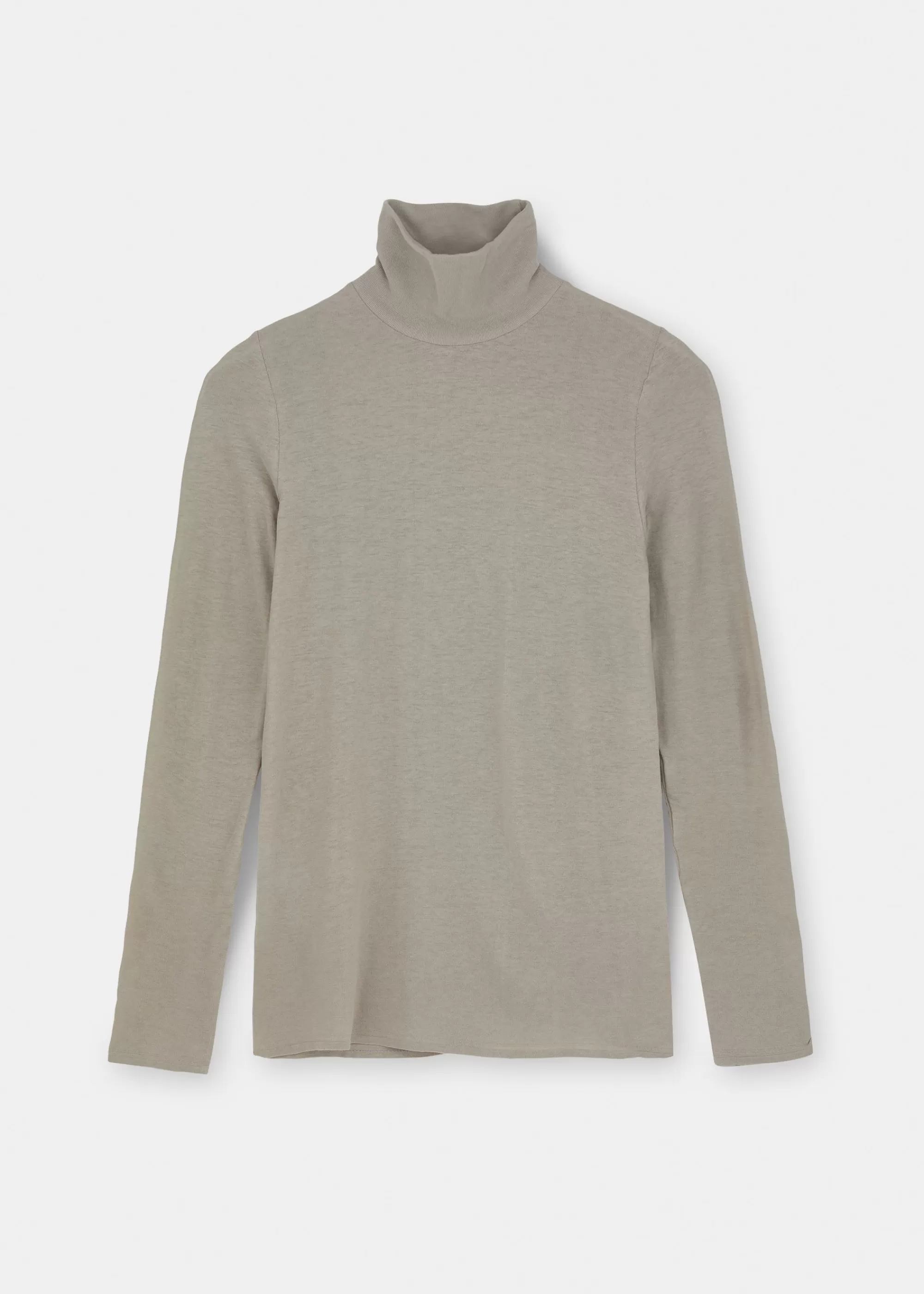 Aiayu Bluser^Gentle cashmere turtleneck Grey