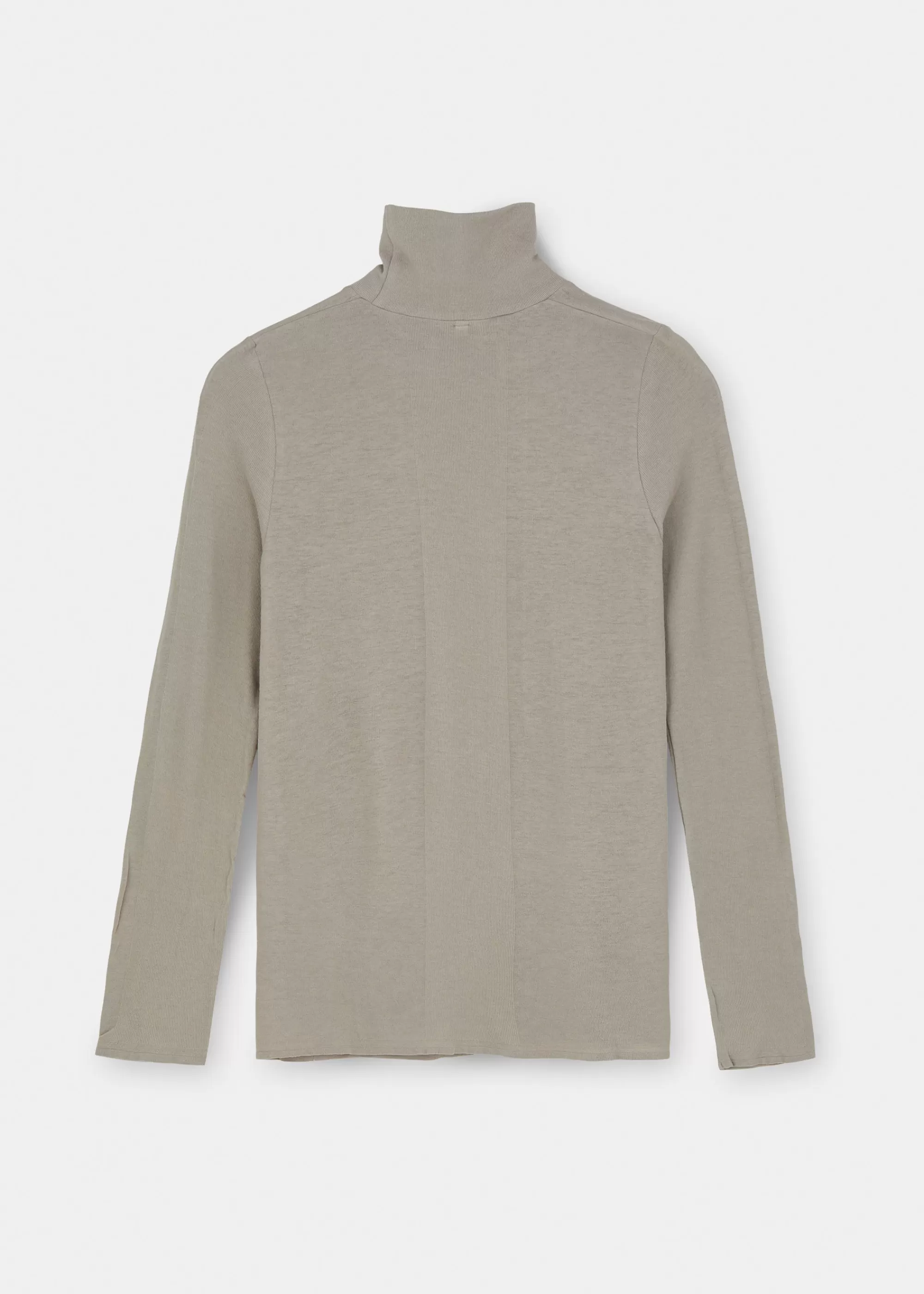 Aiayu Bluser^Gentle cashmere turtleneck Grey