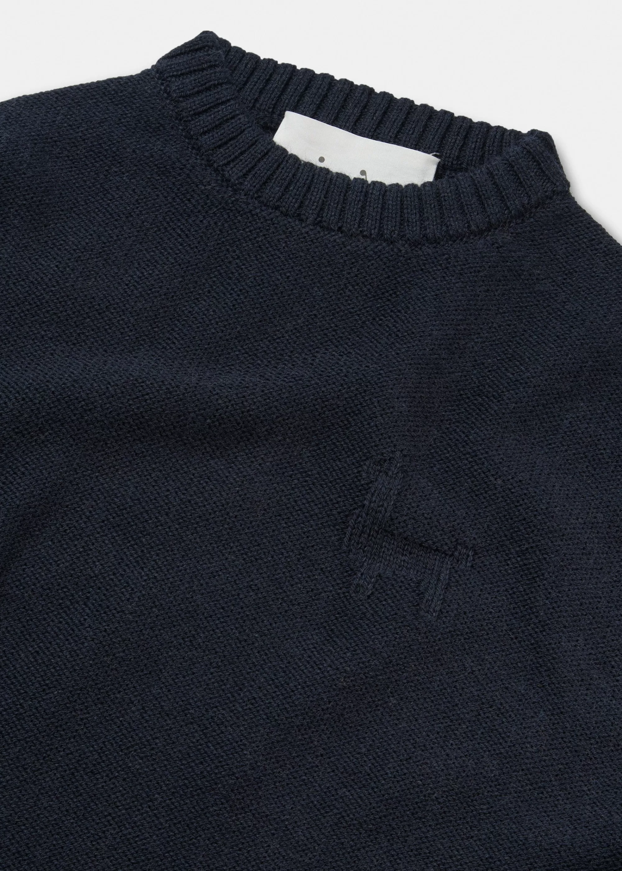 Aiayu Strik^Highland juna wool sweater BlackBlue