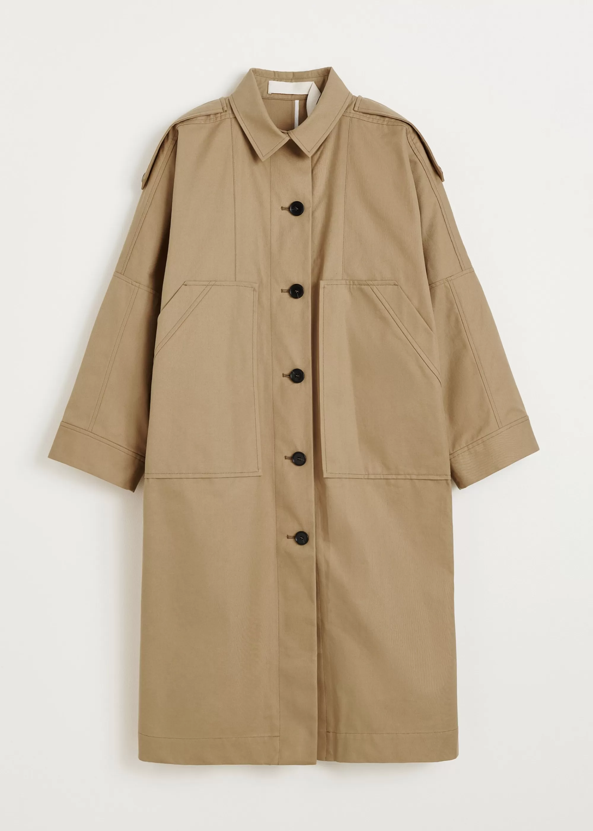 Aiayu Frakker^Jean coat - ventile Caramel