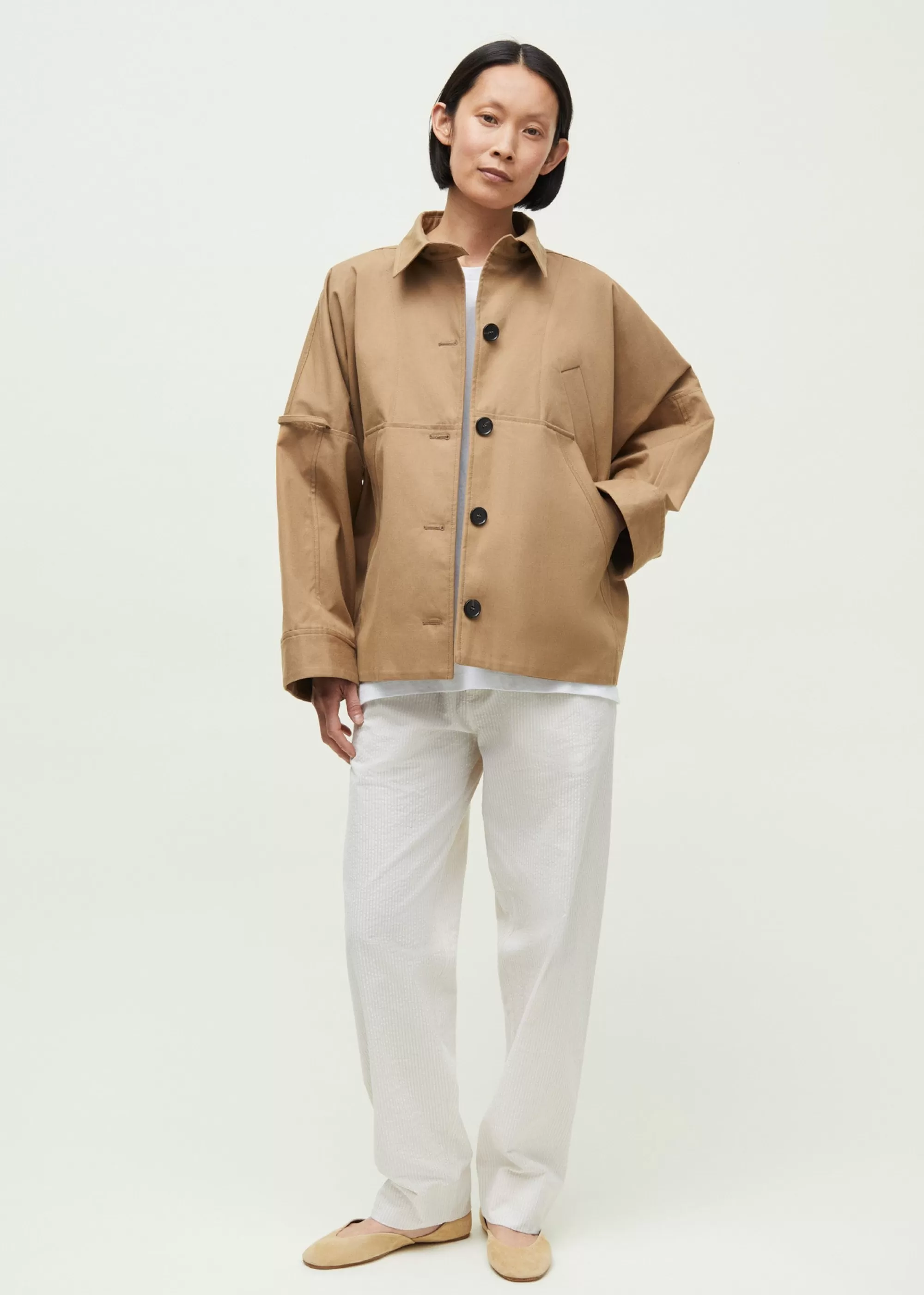 Aiayu Jakker & Blazere^Jules jacket - ventile Caramel