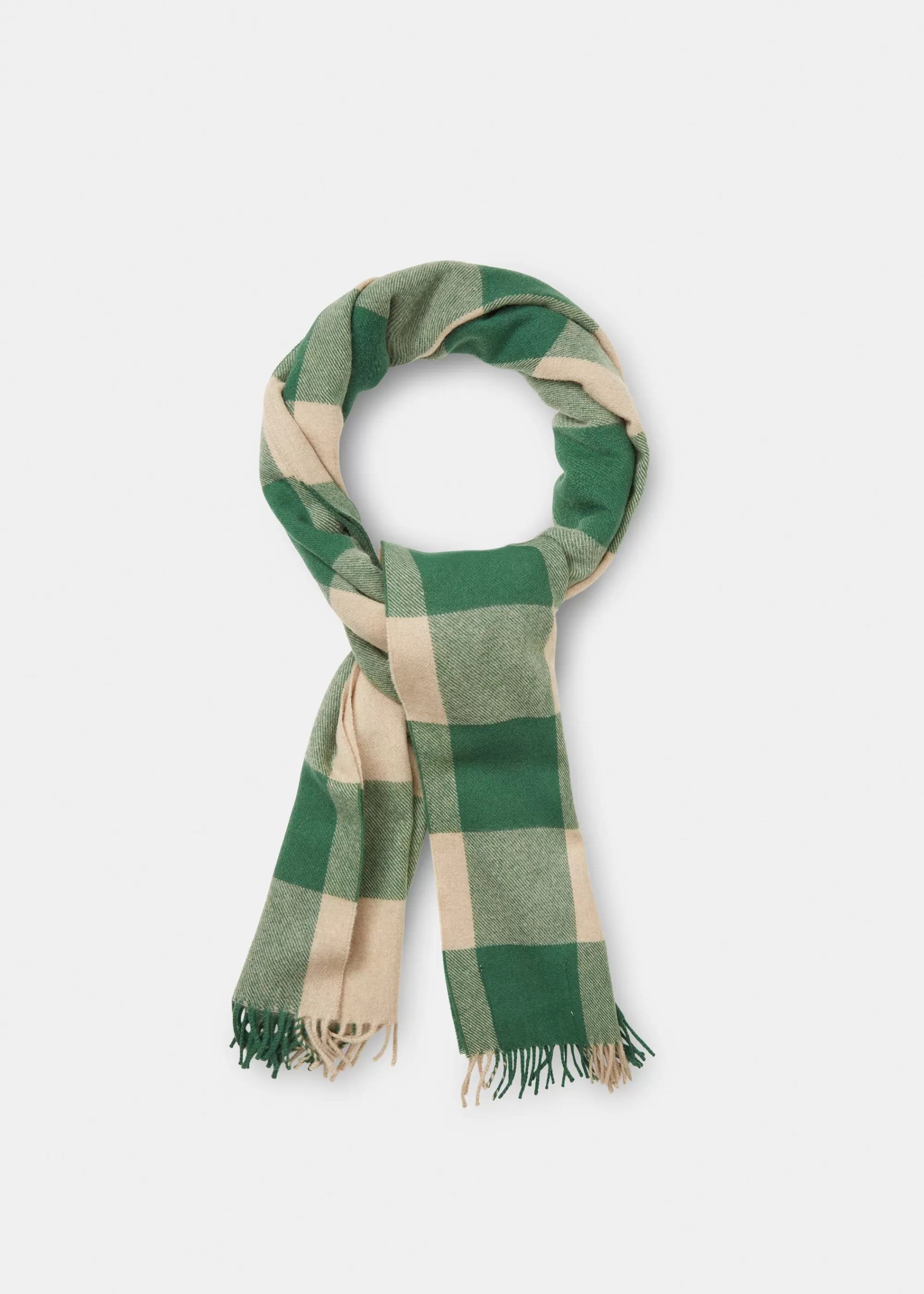 Aiayu Tørklæder^Kay wool scarf MixGreen