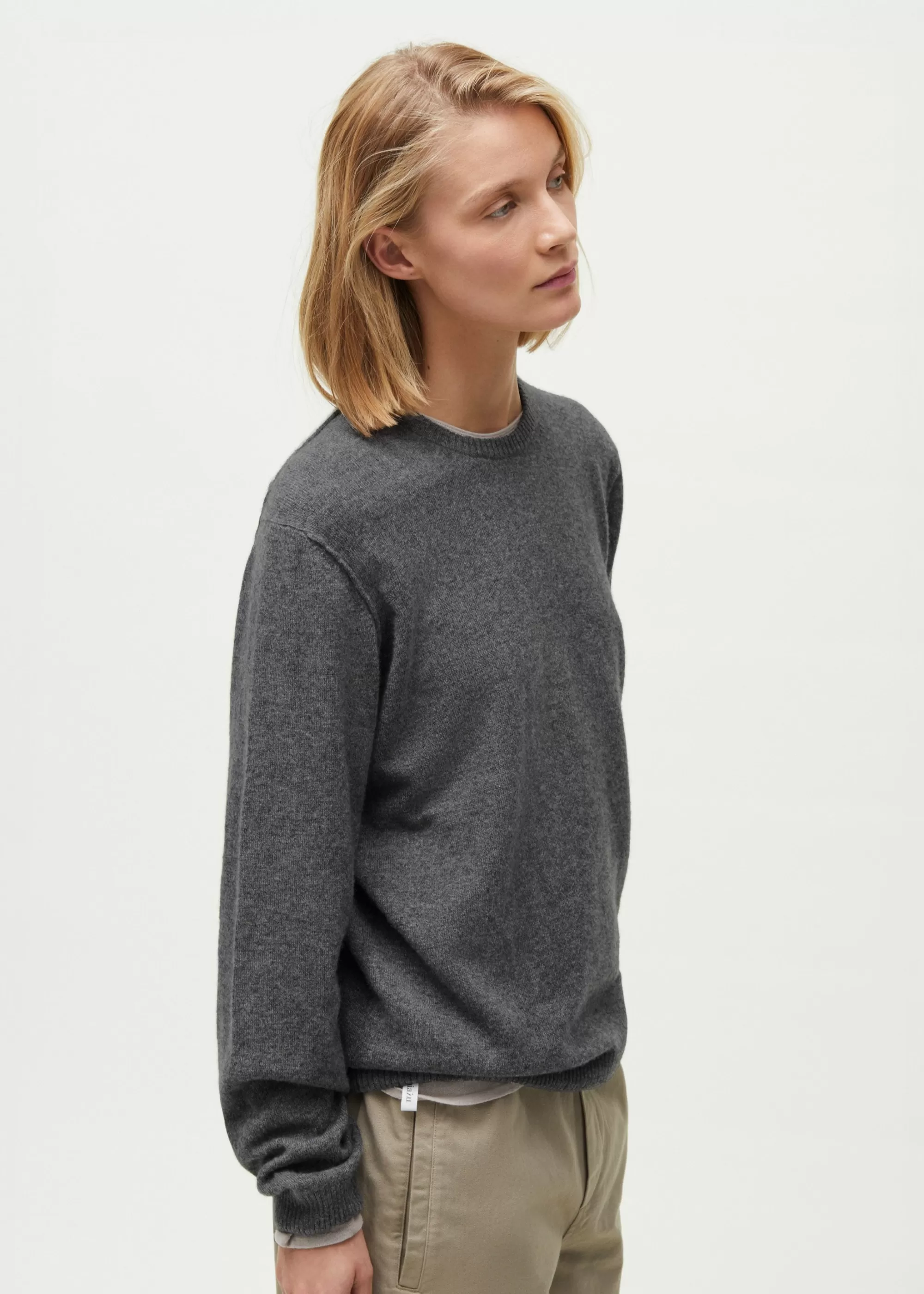 Aiayu Strik^Leonardo sweater - pure cashmere Stormy