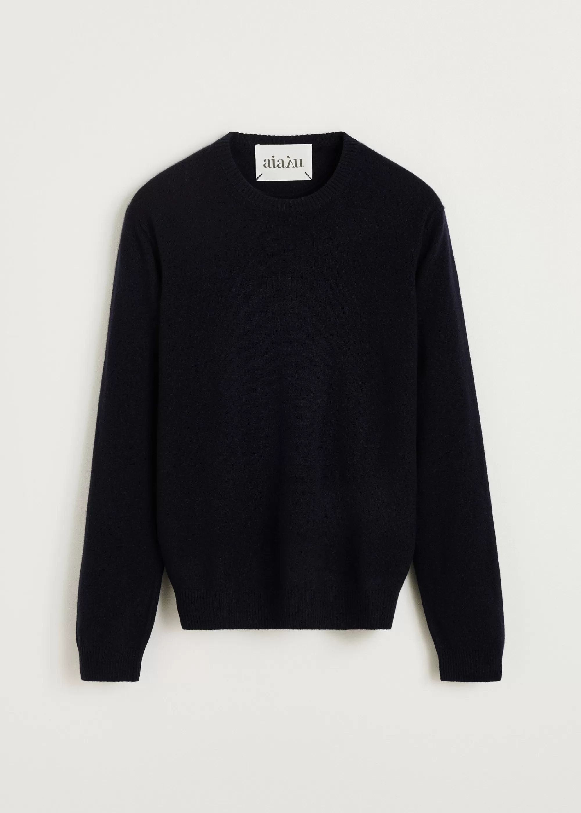 Aiayu Strik^Leonardo sweater - pure cashmere BlackBlue