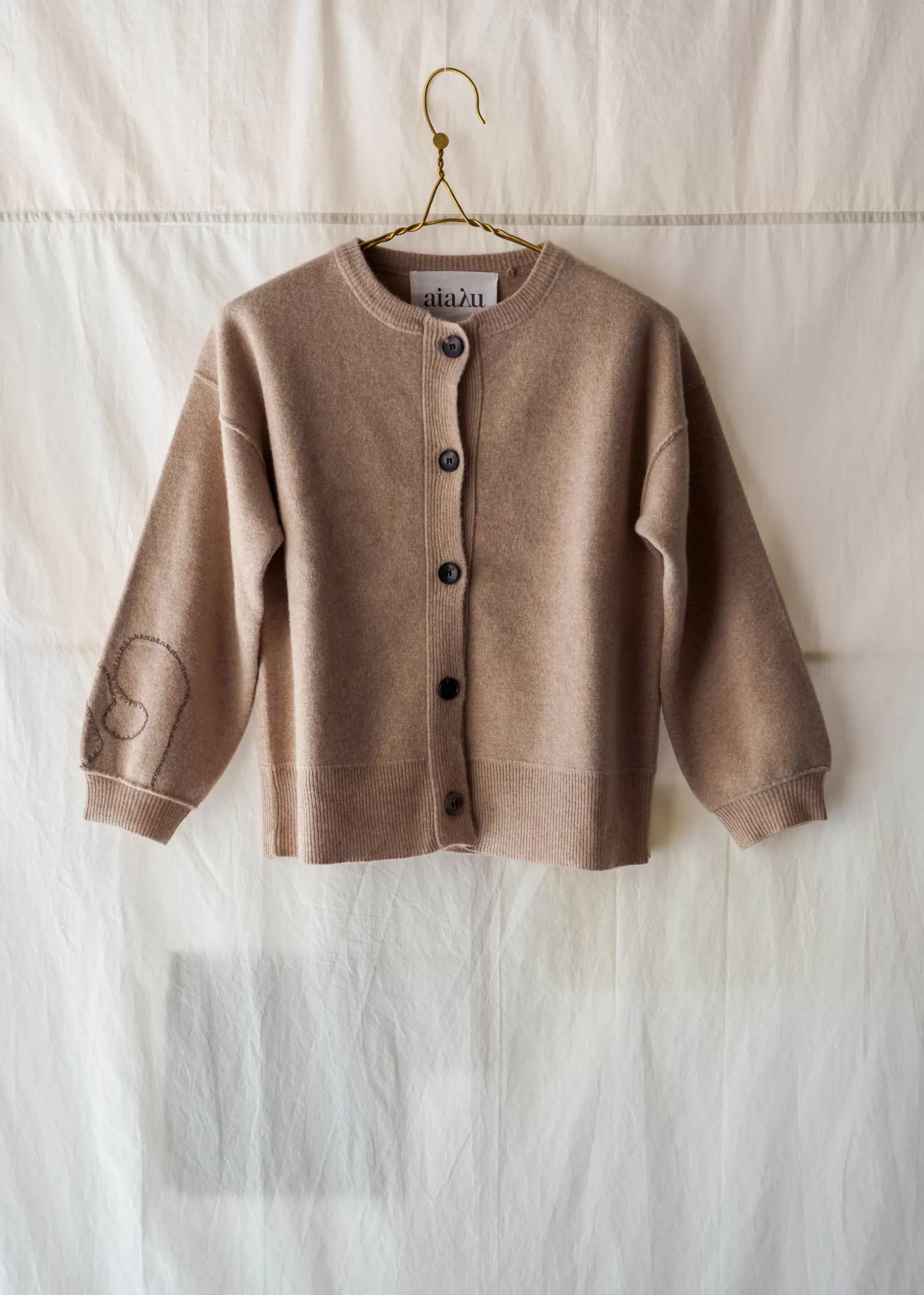 Aiayu Cardigans^May wool cardigan - mended Bambu