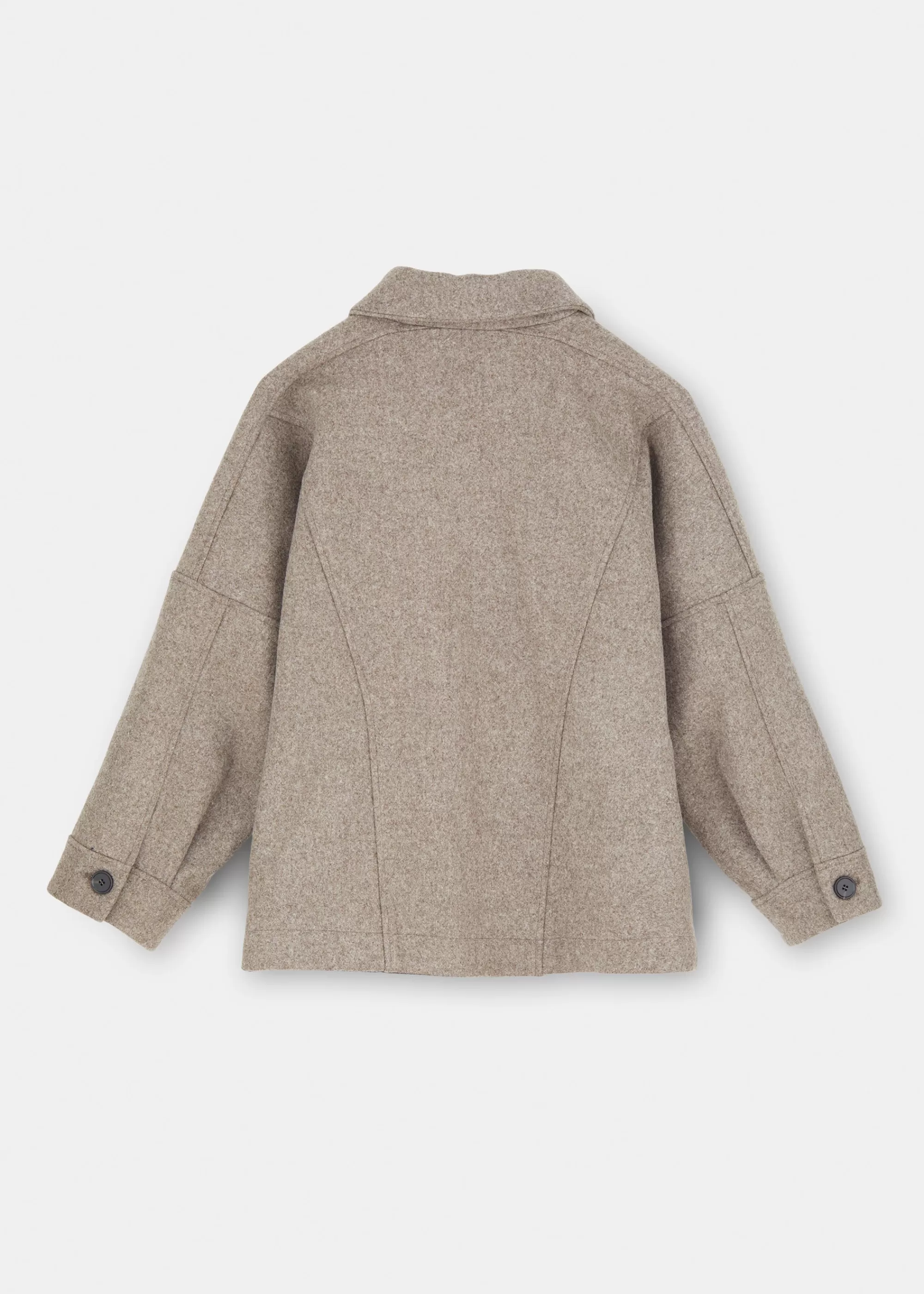 Aiayu Jakker & Blazere^Moa jacket - loden wool PureSoil