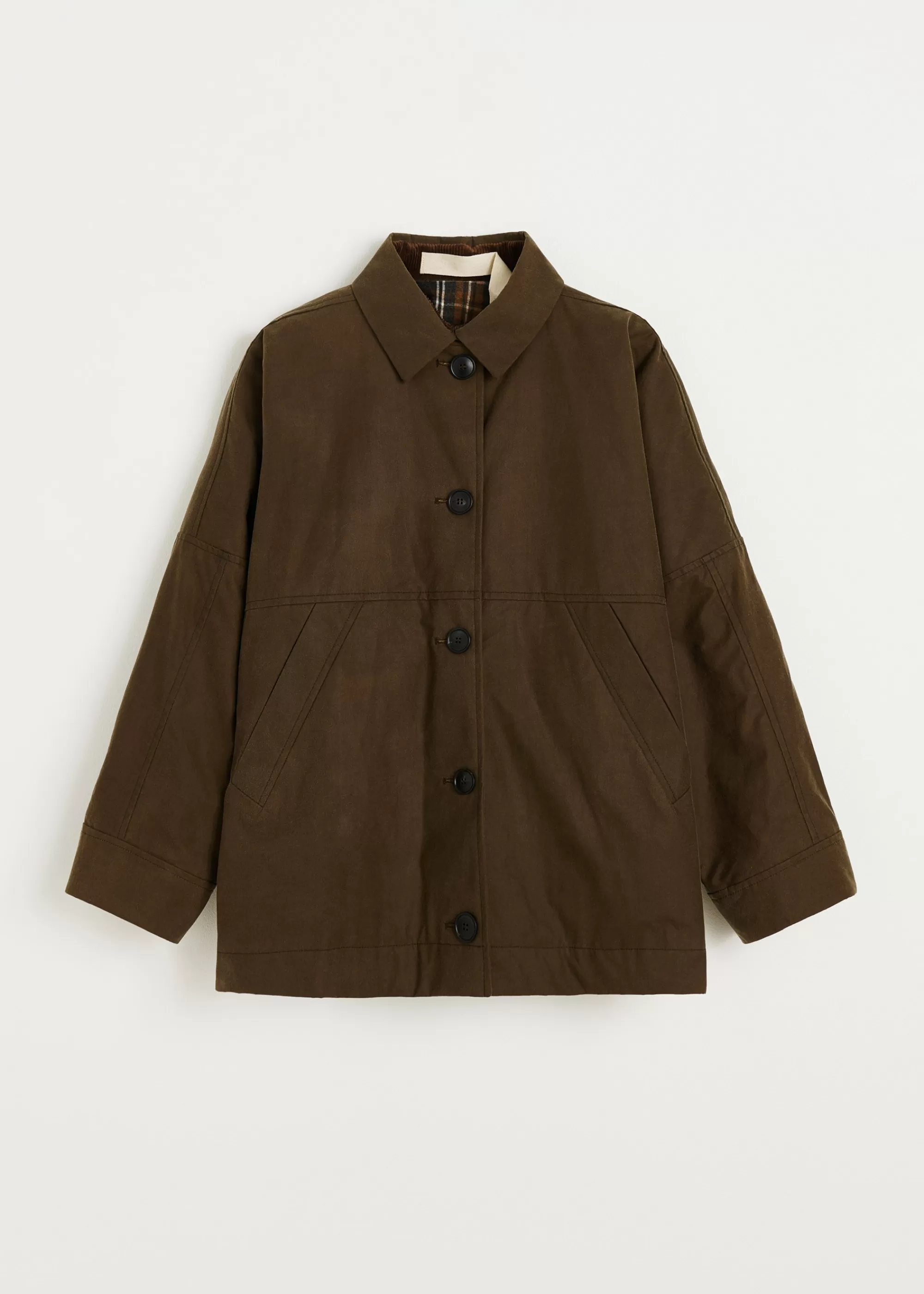 Aiayu Jakker & Blazere^Moa jacket - oilskin Bark