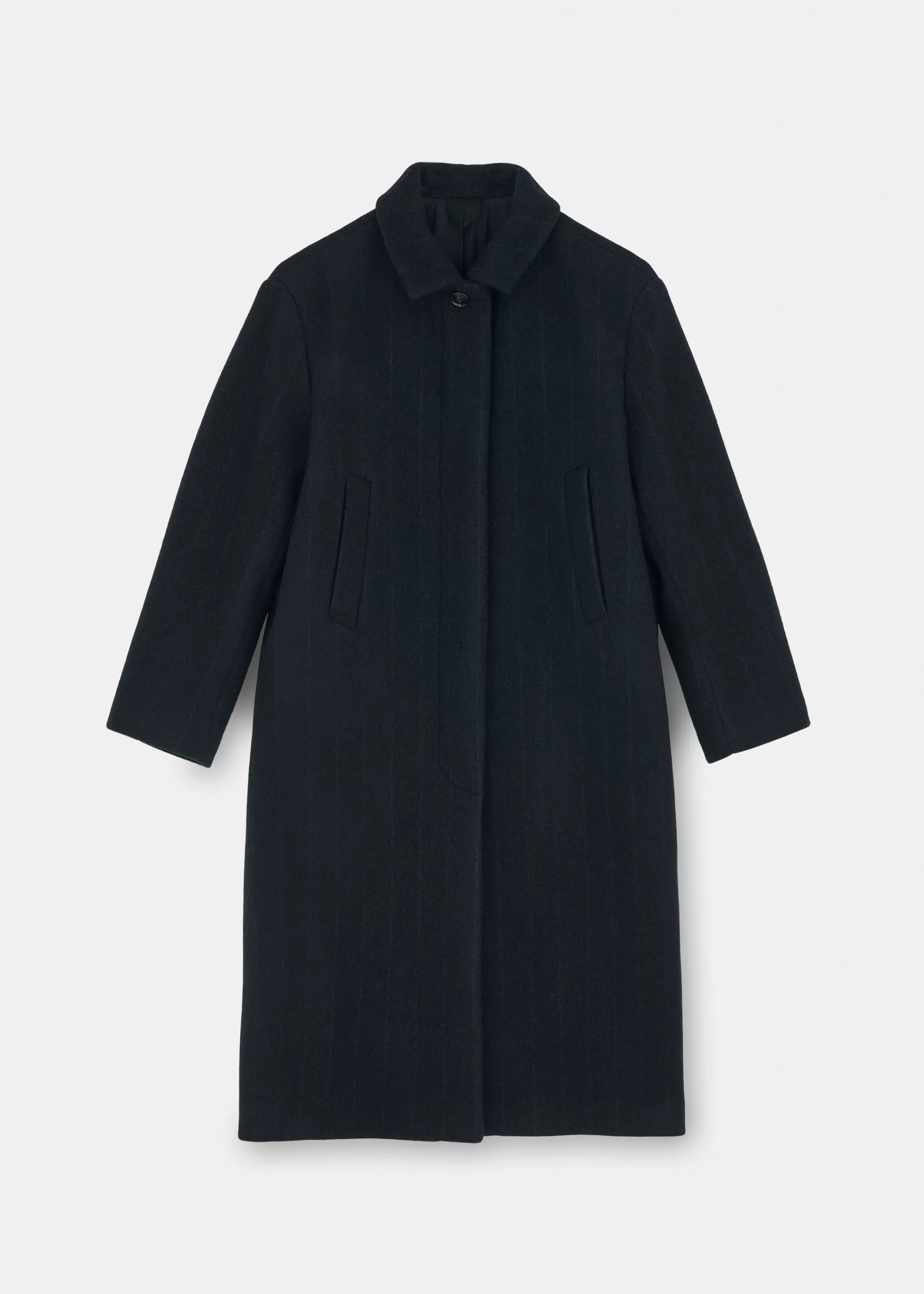 Aiayu Frakker^Noah wool coat Navy