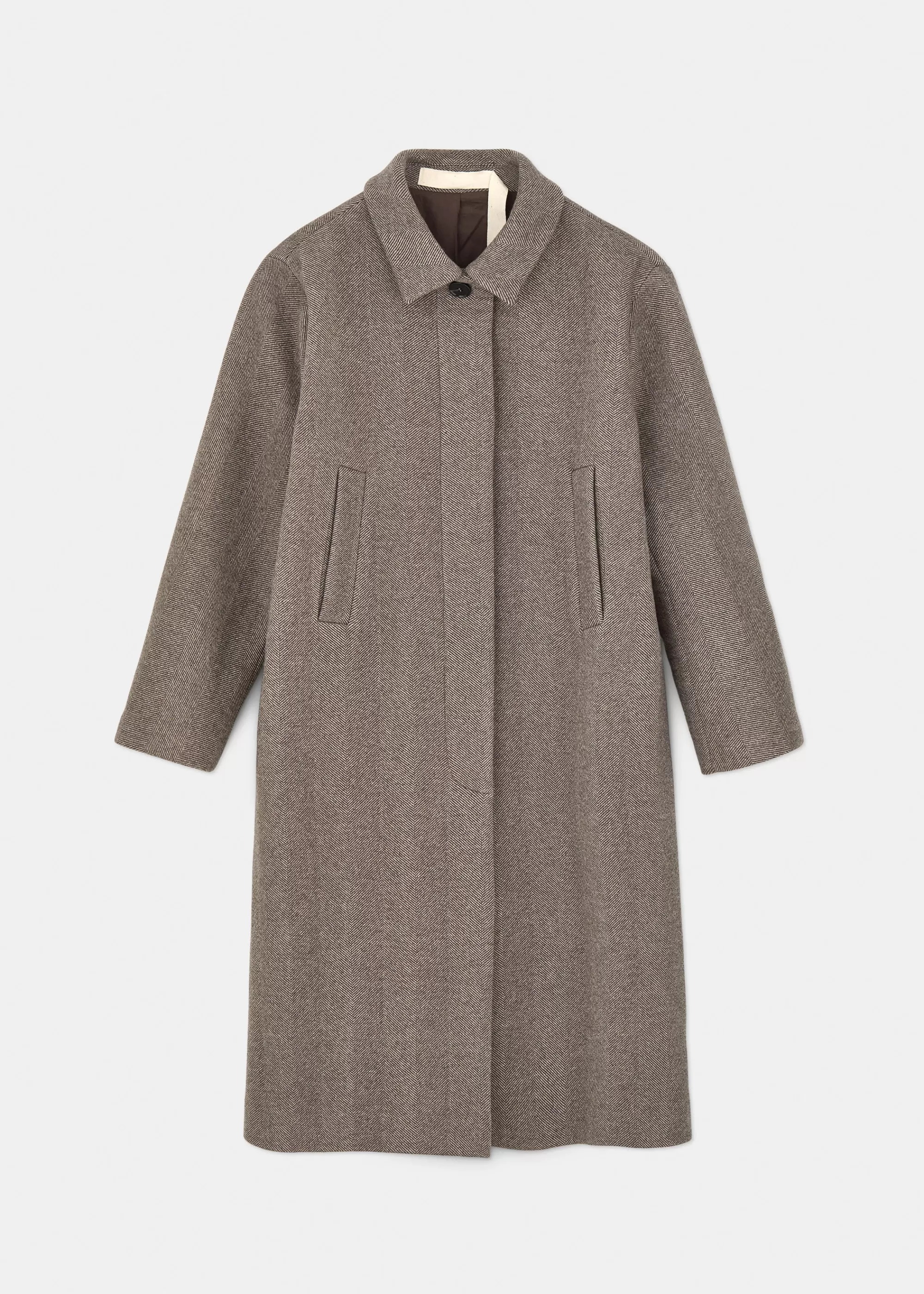 Aiayu Frakker^Noah wool coat Herringbone