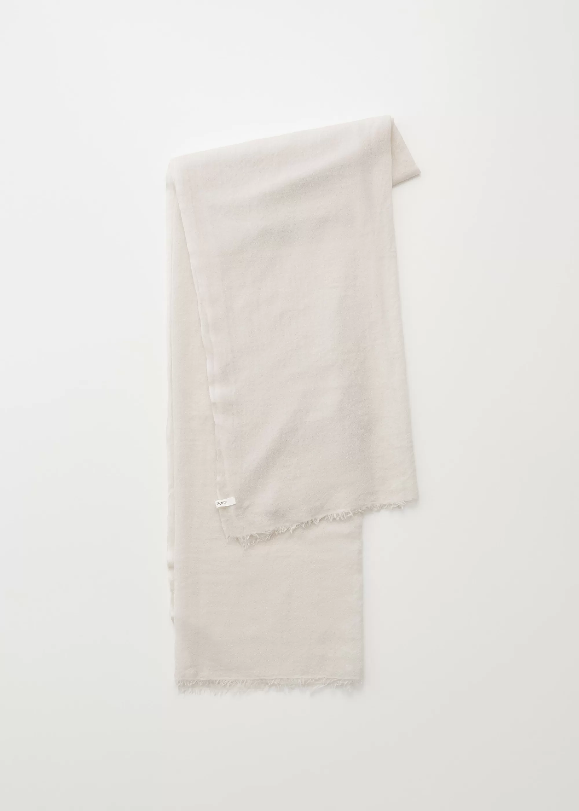 Aiayu Tørklæder^Poon scarf - pure cashmere Salt