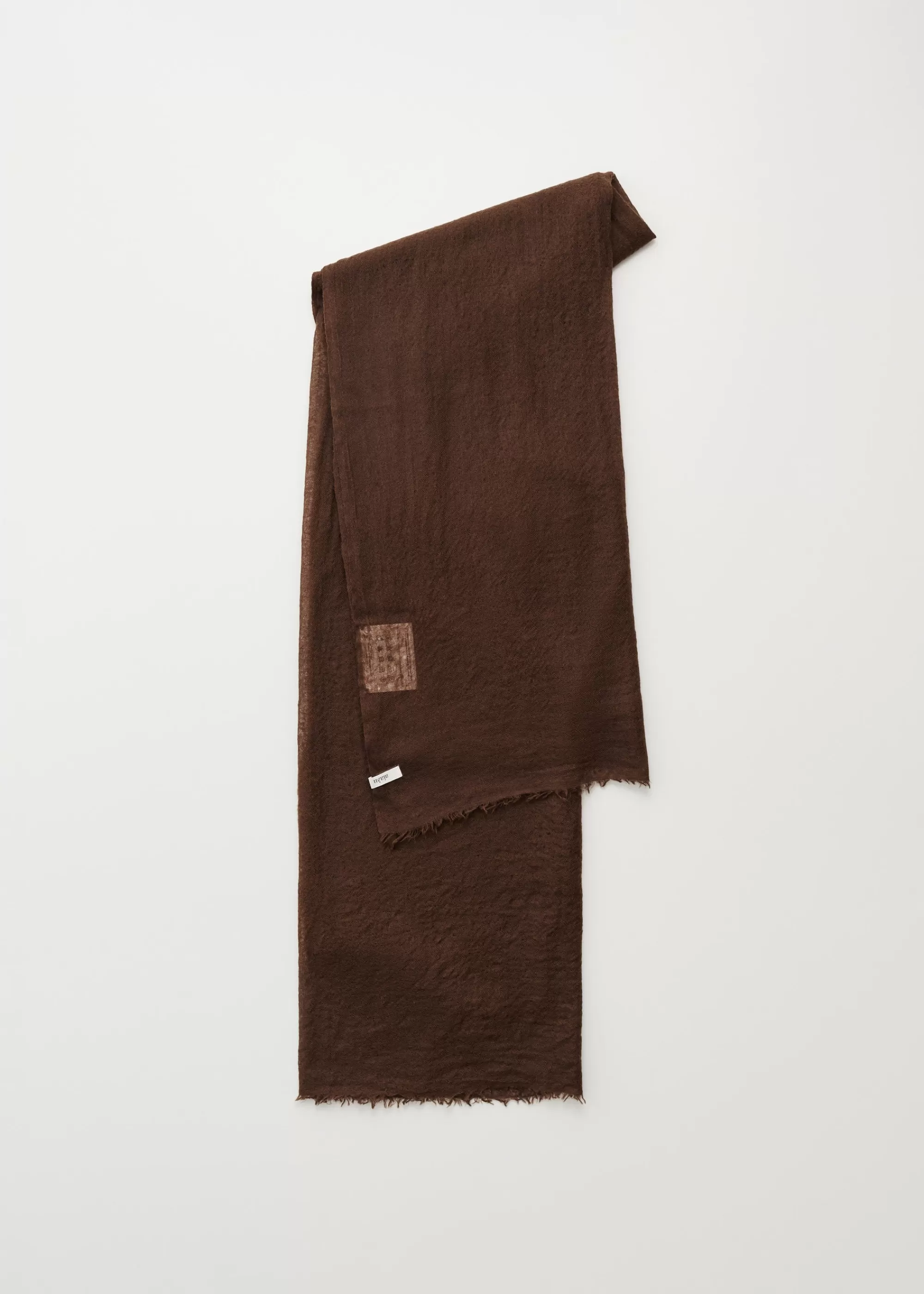 Aiayu Tørklæder^Poon scarf - pure cashmere Chocolate