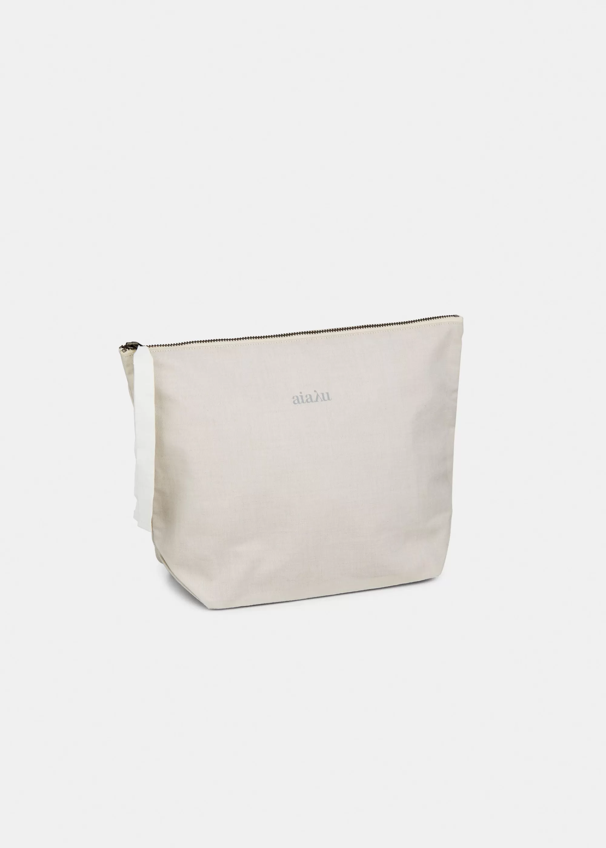 Aiayu Pouches^Pouch cotton slub Nature