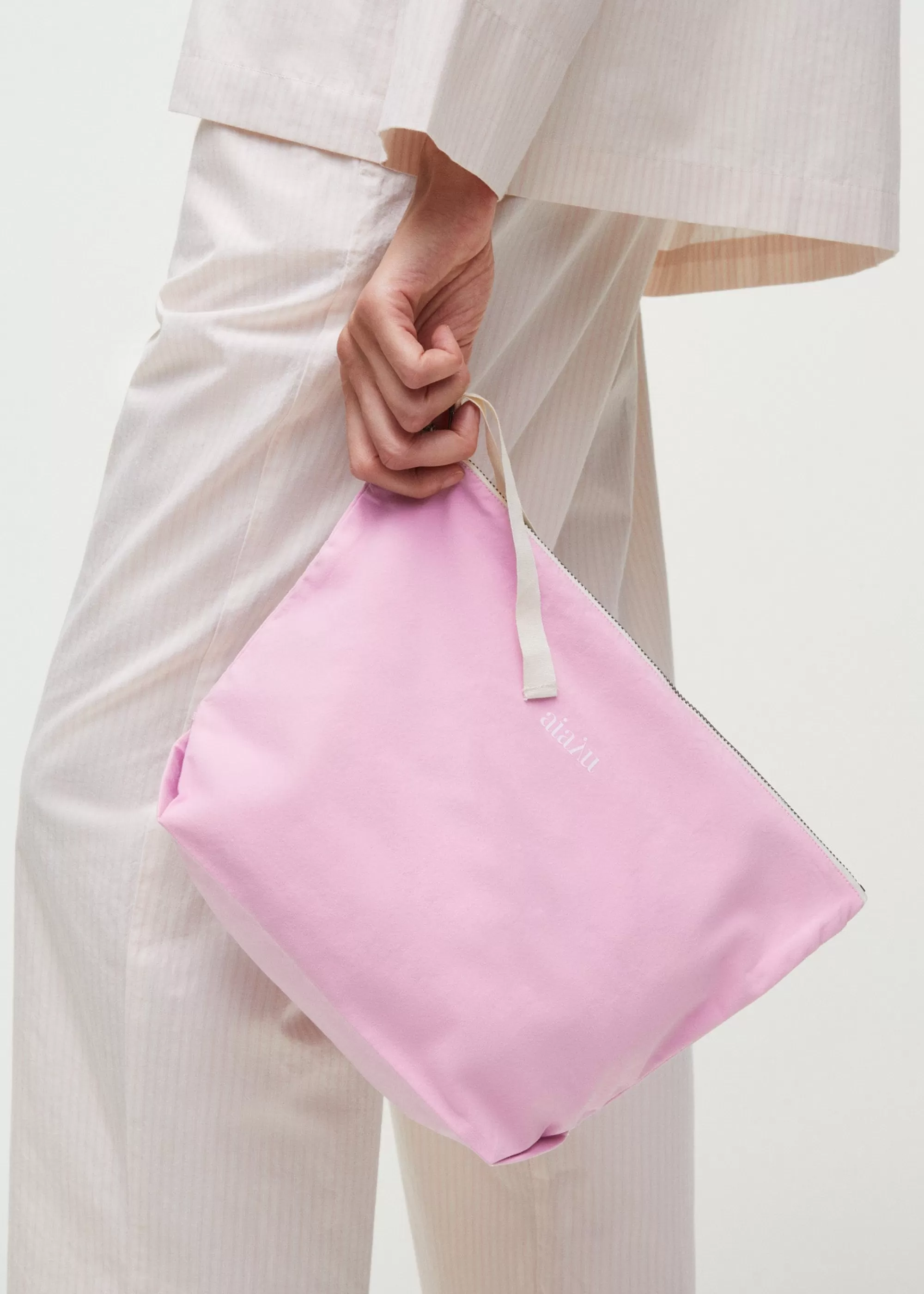 Aiayu Pouches^Pouch heavy poplin BlushPower