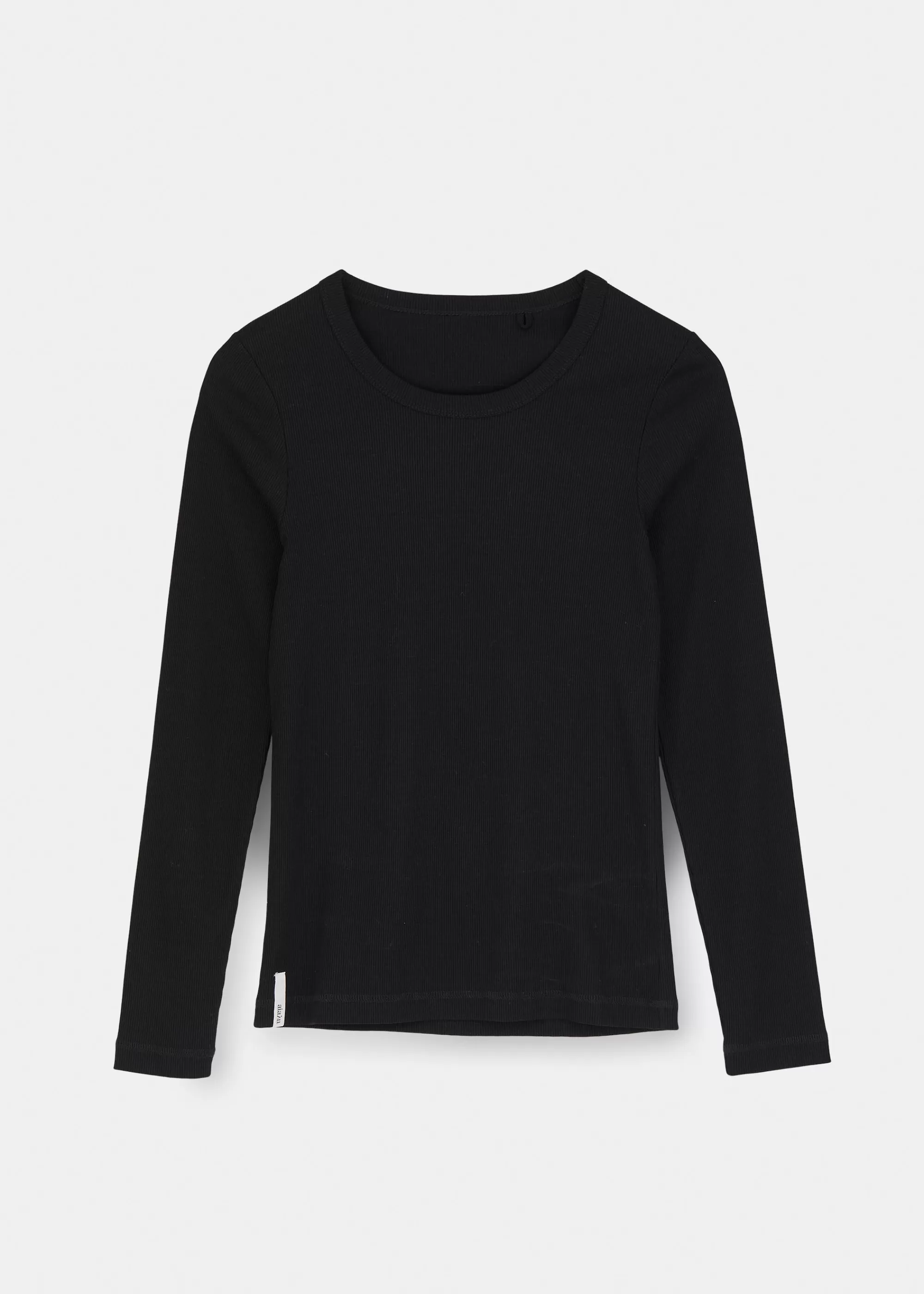 Aiayu T-shirts & Tops^Rib long sleeve tee Black