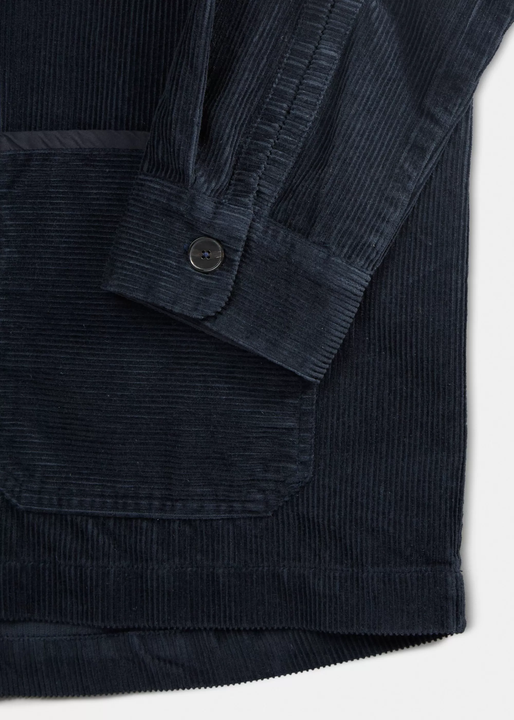 Aiayu Skjorter^Vinga shirt corduroy BlackNavy